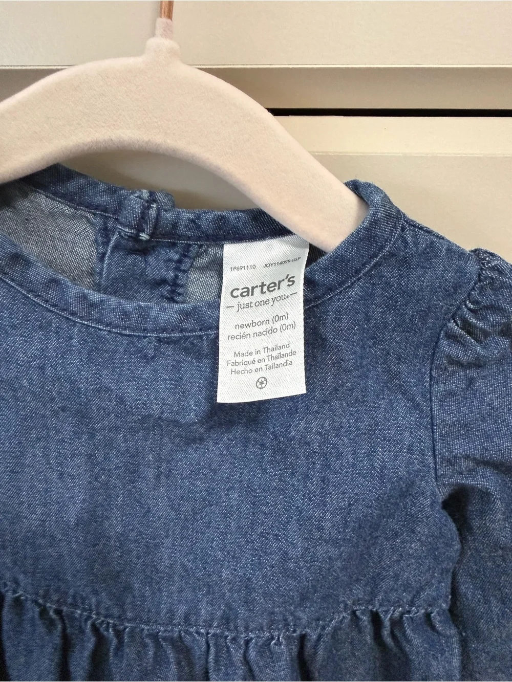 Carter's Newborn Denim top